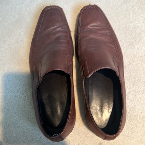 Monte Rosso Men\'s Lucca Nappa Leather Brown Loafers main image 9